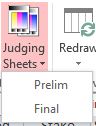 Trial Scoring Judging Sheets Button