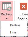 Scoring Redraw Button