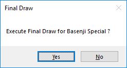 Finals Draw Dialog