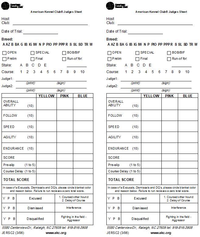 Blank Forms